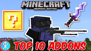 TOP 10 Minecraft Addons Of 2020 BedrockMCPEXbox [upl. by Aneladgam]