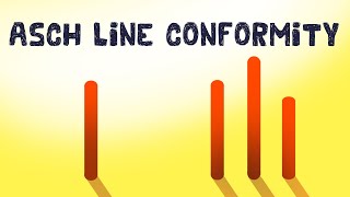 The Asch Line Study  Conformity Experiment [upl. by Alauqahs143]