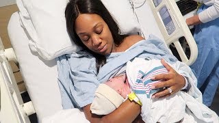 THE OFFICIAL RUSH FAM BIRTH VLOG [upl. by Ahsahs115]