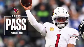 Kyler Murray Postgame Media  Week 12 vs Seahawks  AZ Cardinals [upl. by Imojean]