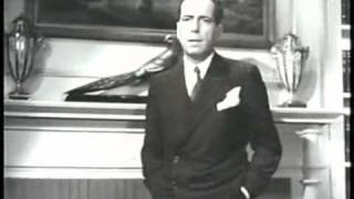 Humphrey Bogart Sydney Greenstreet scene from Conflict 1945 Film Noir [upl. by Trebmal]