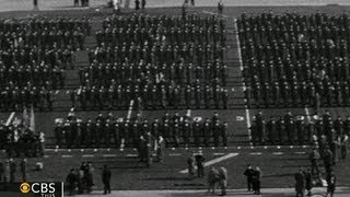 JFK tribute 1963 ArmyNavy football game honored assassinated president [upl. by Capps]