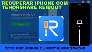 Como restaurar ou recuperar seu iPhone com Tenorshare ReiBoot [upl. by Neelav]