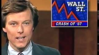 The 1987 stock market crash Original news report [upl. by Adlihtam704]