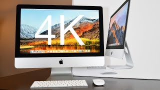 Apple iMac 215quot 4K 2017 Unboxing amp Review [upl. by Airitak]