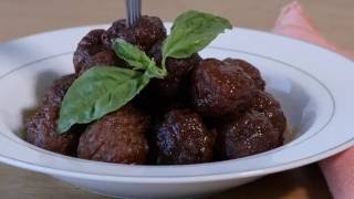 Grape Jelly Chili Meatballs [upl. by Nogras]