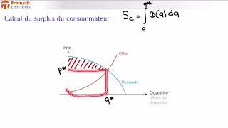 Surplus du consommateur et du producteur [upl. by Luthanen416]