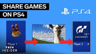 How To Gameshare On PS4 [upl. by Ennayhs551]