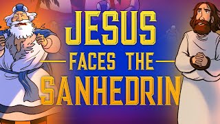 Jesus Faces the Sanhedrin  Matthew 26 Bible Story For Kids Sharefaith Kids [upl. by Lemej]