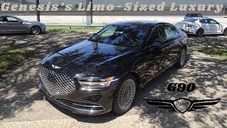 The 2021 Genesis G90 50 Is Ultimate Korean Luxury  Honest Review [upl. by Chipman]