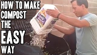 How to Make Compost the Easy Way [upl. by Rodavlas]