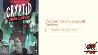 Cryptid Urban Legends Board Game Review [upl. by Zuzana]