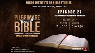 Episode 27  Logos Institute of Bible Studies  Logos Voice TV [upl. by Samoht]