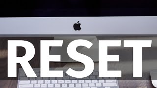 How to Reset iMac  Reset iMac to Factory Settings [upl. by Baiss]