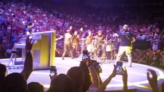 U2 Tribute Band pulled onto stage by U2 in Toronto [upl. by Attecnoc]