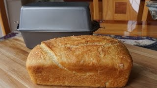 How to Bake NoKnead Bread in a Poor Man’s Dutch Oven no mixer… no bread machine… [upl. by Emsmus636]