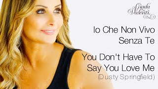 Dusty Springfield  Io Che Non Vivo Senza Te  You Dont Have To Say You Love Me by Giada Valenti [upl. by Aisenat]