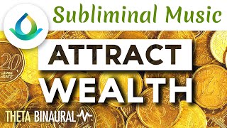 🎧 Theta Waves Money Manifestation  Subliminal Music to Attract Wealth POWERFUL [upl. by Venterea]