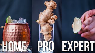 How to Make a Moscow Mule Cocktail Home  Pro  Expert [upl. by Leinaj904]