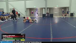 225 Lbs Semis amp 1st Wrestleback 8 Team  Isabella Redlinger Georgia Blue Vs Olivia Burciaga Id [upl. by Leunamnauj456]