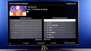 Sendersortierung in der Hauptsenderliste eines Panasonic TVGerätes  Panasonic Support [upl. by Gessner]