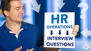 HR Operations Interview Questions [upl. by Aynodal]