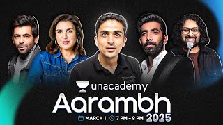 UNLIMITED EDUCATION 4499Year 🗿🔥  Unacademy Aarambh 2025 [upl. by Haron924]