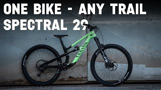 Spectral 29 CF  One Bike – Any Trail [upl. by Onairotciv339]