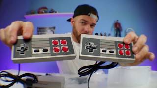 NES MINI CLASSIC UNDER 30  620 GAMES INCLUDED [upl. by Kinchen]