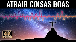 FREQUÊNCIA PARA ATRAIR COISAS BOAS  Ondas Binaurais Lei da Atração  Música Quantica [upl. by Ruder]