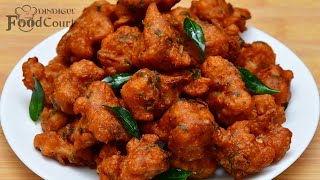 Crispy Gobi Pakoda Recipe Gobi Pakora Cauliflower Pakoda [upl. by Imoyik]