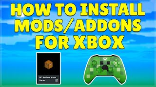 How To Get Any FREE MODSADDONS On Minecraft Xbox Bedrock Edition WORKING 2021 [upl. by Sueahccaz655]