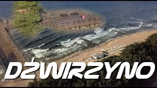 Dźwirzyno 2020 z drona  plaża atrakcje port punkty widokowe [upl. by Clayson]