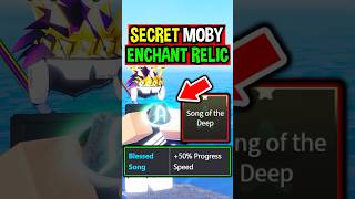 SECRET MOBY WHALE ENCHANT RELIC in Roblox Fisch [upl. by Jeffers659]