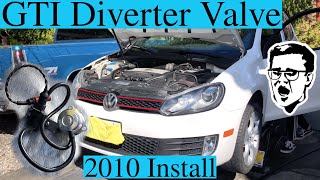 2010 VW GTI Forge Diverter Valve Install 20L TSI [upl. by Biggs535]