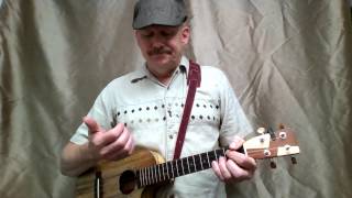 Sea Cruise ukulele tutorial by MUJ [upl. by Sanborn]