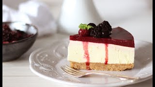 Berry Cheesecake Recipe  No Bake Cheesecake Recipe [upl. by Sverre]