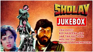 Sholay Jukebox 1975  Amitabh Bachchan  Dharmendra  Hema Malini  R D Burman Hits [upl. by Sewellyn937]