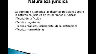 Personas jurídicas en el Código Civil y Comercial  Aspectos generales 14 [upl. by Natloz]