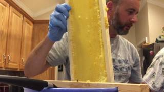 Honey extraction without an Extractor [upl. by Jennie]