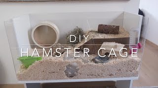 DIY Hamster cage [upl. by Initirb]