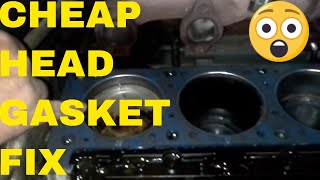 Quick and Inexpensive Head Gasket Repair [upl. by Cacilia]