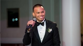 Best Man Speech  Receives Standing Ovation [upl. by Eelsha]