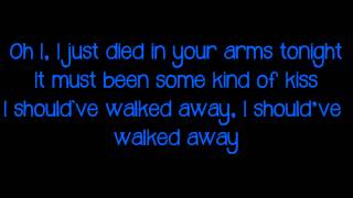 Cutting Crew  I Just Died in Your Arms W Lyrics [upl. by Dalila158]