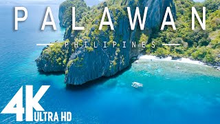 4K Video  PALAWAN PHILIPINES  Relaxing music along with beautiful nature videos  4k Ultra HD [upl. by Ijar]