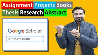 Use Google Scholar for Academic Research [upl. by Roel]