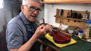 Fitting a Wittner Tailpiece [upl. by Reta]