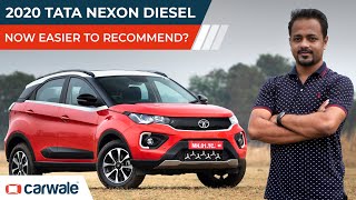 2020 Tata Nexon Diesel Review  Easy To Recommend Compact SUV  Pros and Cons Revealed  Carwale [upl. by Nivk]