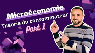 micro économie théorie du consommateur 1 [upl. by Irat]