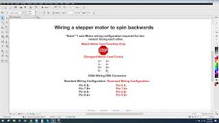 How To Wire A Stepper To Rotate Backwards [upl. by Kumler343]